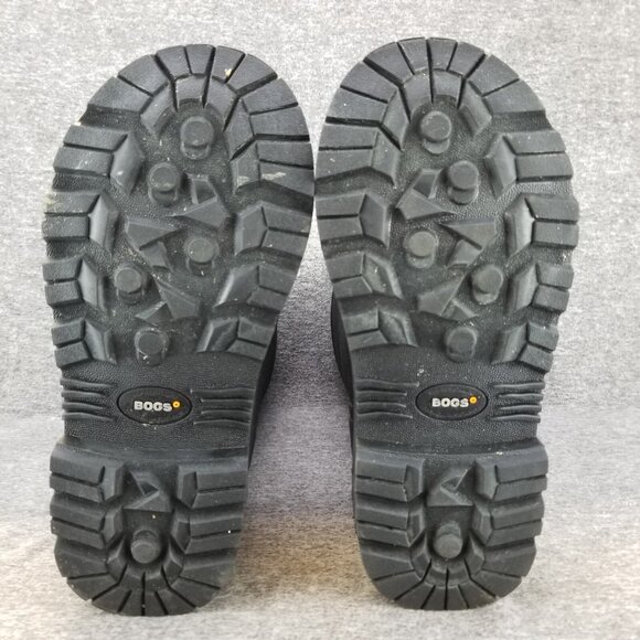 ✅BOGS Stockman Composite Toe Black Waterproof Pull on Winter Work Boots Men's 7 - Picture 4 of 11